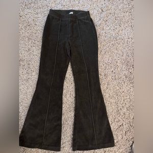 Aerie flair corduroy leggings